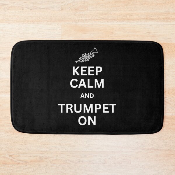 Item preview, Keep calm and trumpet on designed and sold by annoying-shirts.