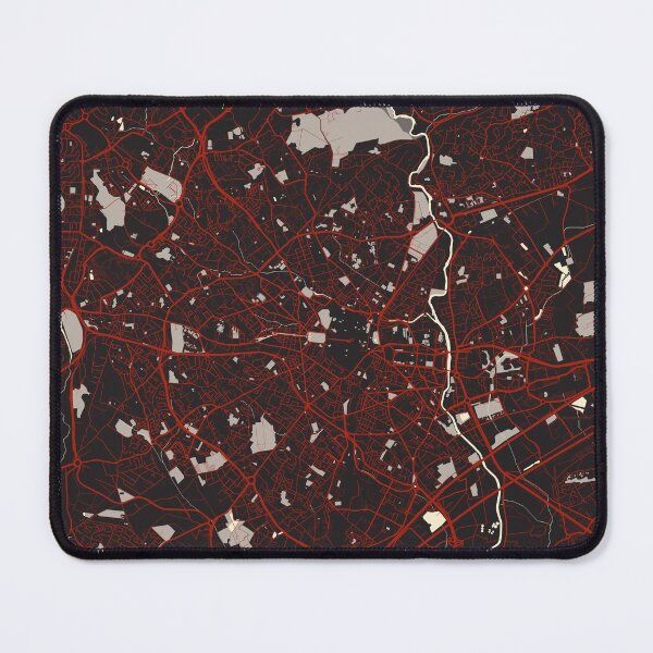 Item preview, Montpellier City Map of France - Vector designed and sold by deMAP.