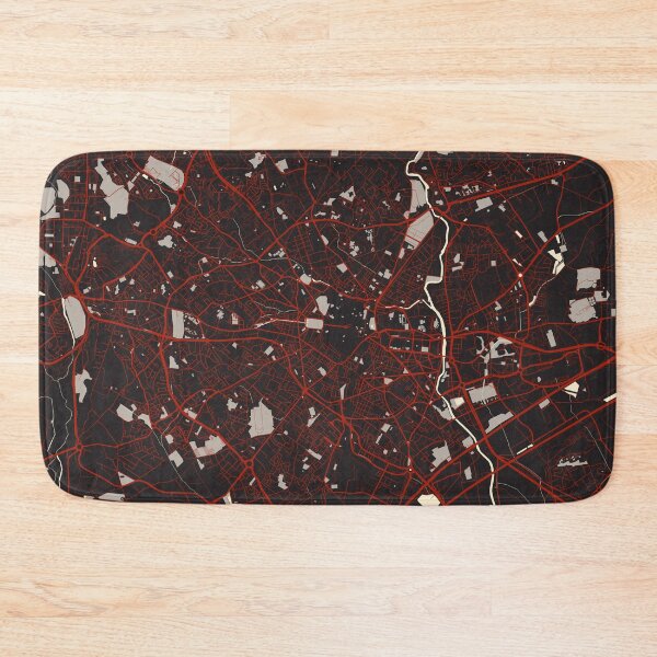 Item preview, Montpellier City Map of France - Vector designed and sold by deMAP.