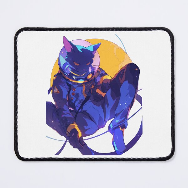 Item preview, Cosmic Cat Astronaut Illustration designed and sold by kitidach-create.