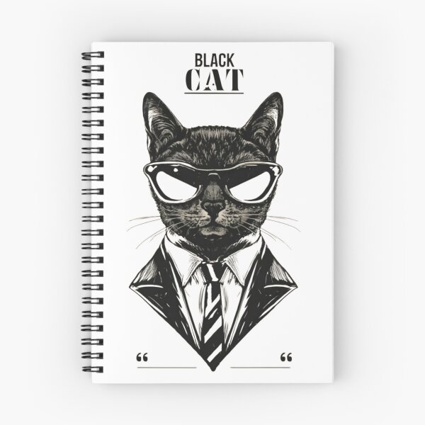 Item preview, Black Cat Bodyguard Crazy Vintage Funny Cat Owner designed and sold by ratchawoot.