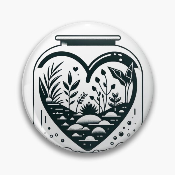 Artikelvorschau, Botanisches Herz - Naturliebe Terrariumkunst entworfen und verkauft von SADStyleDesigns.