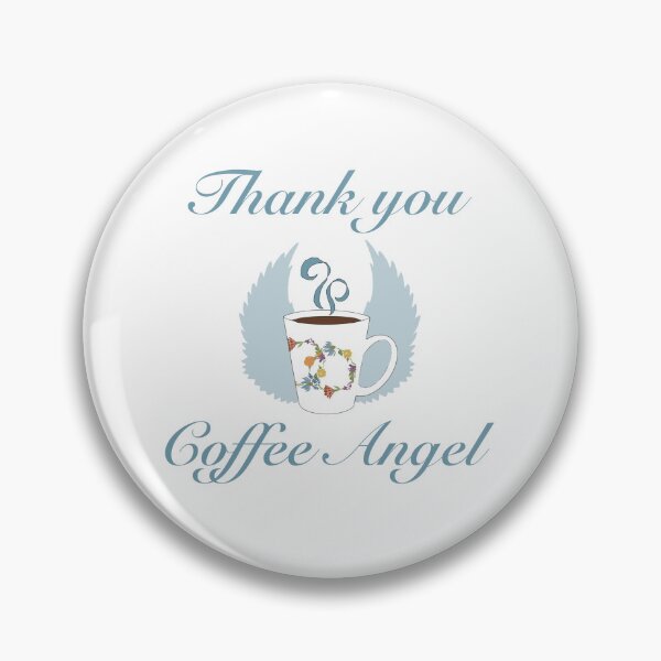 Item preview, Thank you coffee angel designed and sold by Flowersonstuff.