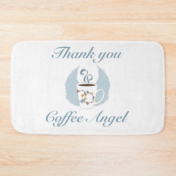 Item preview, Thank you coffee angel designed and sold by Flowersonstuff.