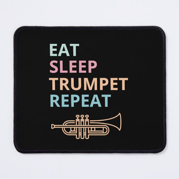 Item preview, Eat sleep trumpet repeat designed and sold by annoying-shirts.