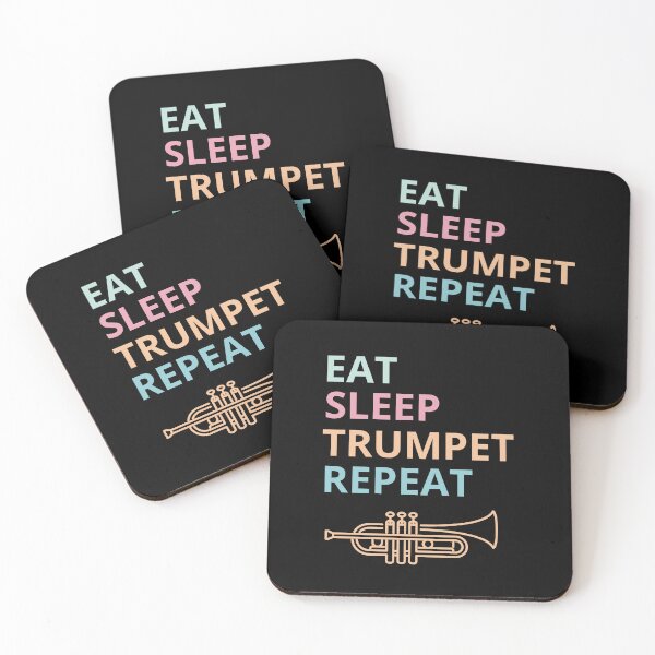 Item preview, Eat sleep trumpet repeat designed and sold by annoying-shirts.