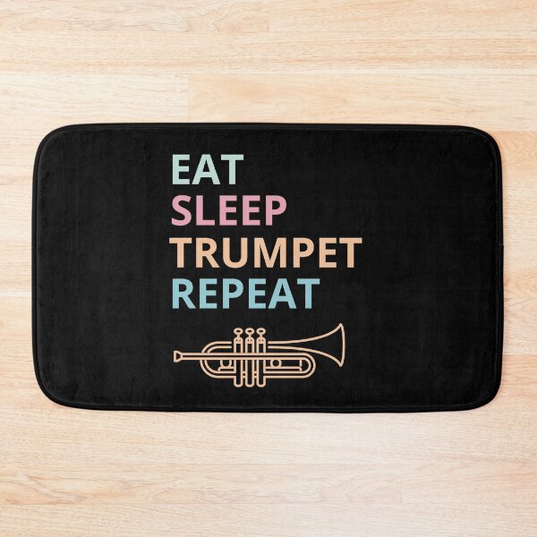 Item preview, Eat sleep trumpet repeat designed and sold by annoying-shirts.