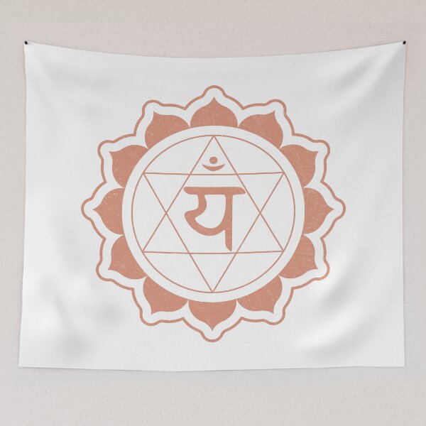 Item preview, Heart Chakra Mandala - Snow + Coral designed and sold by Irene Estelle.