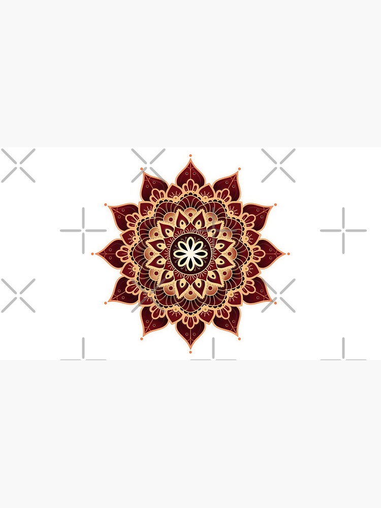 Aperçu 7 sur 7. Casquette avec l'œuvre Mandala du Chakra Racine (série) créée et vendue par AudreyJanvier.