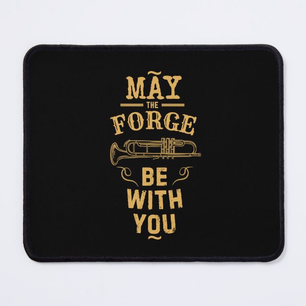 Item preview, Trumpet May the forge be with you designed and sold by annoying-shirts.