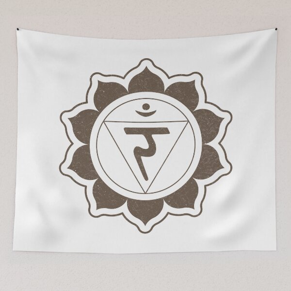 Item preview, Solar Plexus Chakra Mandala - Snow + Earth designed and sold by Irene Estelle.