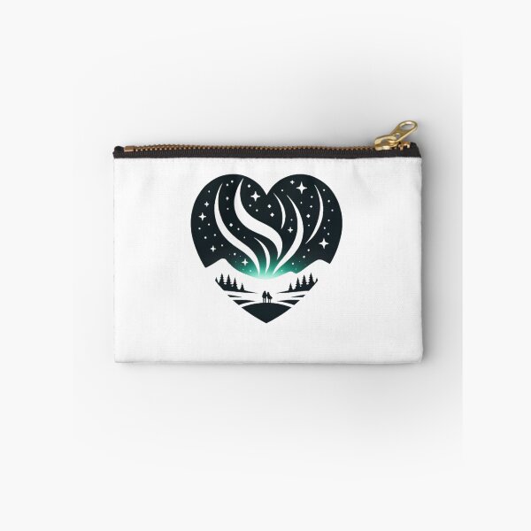 Item preview, Aurora Love Dance - Heart-shaped Northern Lights designed and sold by SADStyleDesigns.