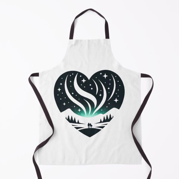 Item preview, Aurora Love Dance - Heart-shaped Northern Lights designed and sold by SADStyleDesigns.