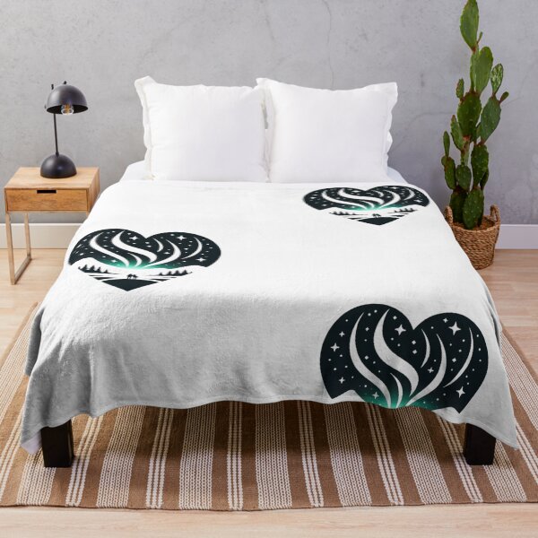 Item preview, Aurora Love Dance - Heart-shaped Northern Lights designed and sold by SADStyleDesigns.