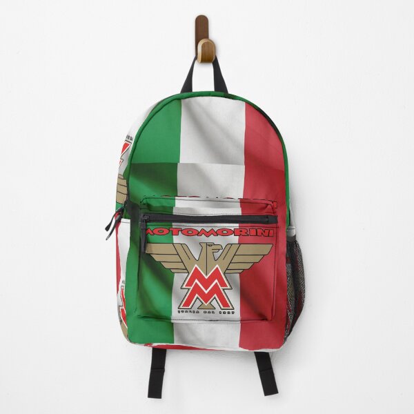 Item preview, Classic moto morini logo on italian flag designed and sold by ianearthcore.