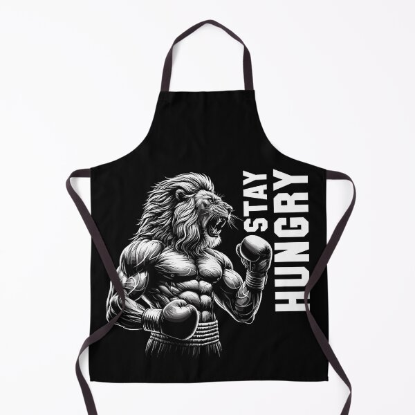 Item preview, Lion roars stay hungry boxer fighter boxing gift designed and sold by Pineapple-Tree.