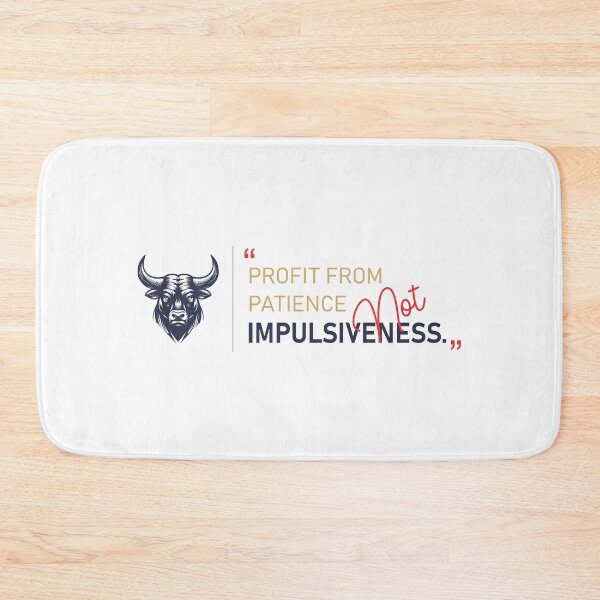 Item preview, stock market motivational designed and sold by CropWear.