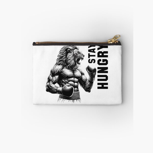 Item preview, Lion roars stay hungry boxer fighter boxing gift designed and sold by Pineapple-Tree.