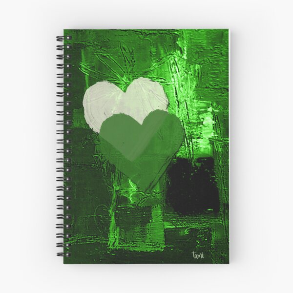 Item preview, Hearts on green background, portrait designed and sold by a3-studio.
