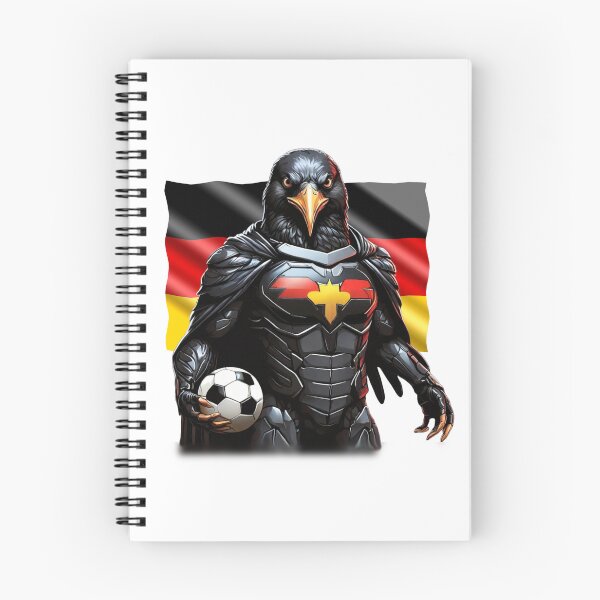 Item preview, Germany European Championship European Football Raven Fan designed and sold by BearsAndSkulls.