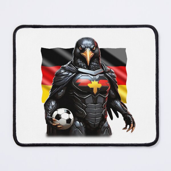Item preview, Germany European Championship European Football Raven Fan designed and sold by BearsAndSkulls.