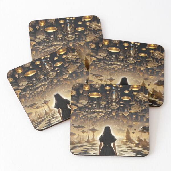 Item preview, Lost In Wonderland: Futuristic Vibes designed and sold by ZION-E-Store.