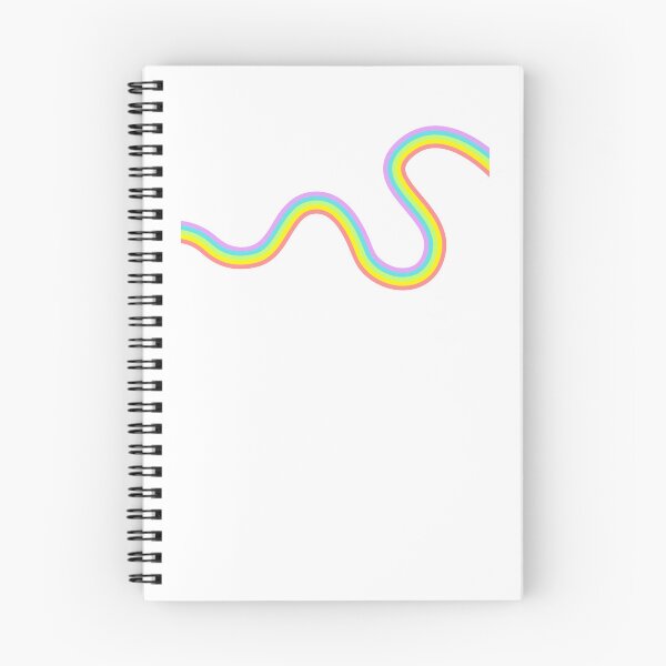 Item preview, Rainbow squiggly line designed and sold by Brooke Delaney.