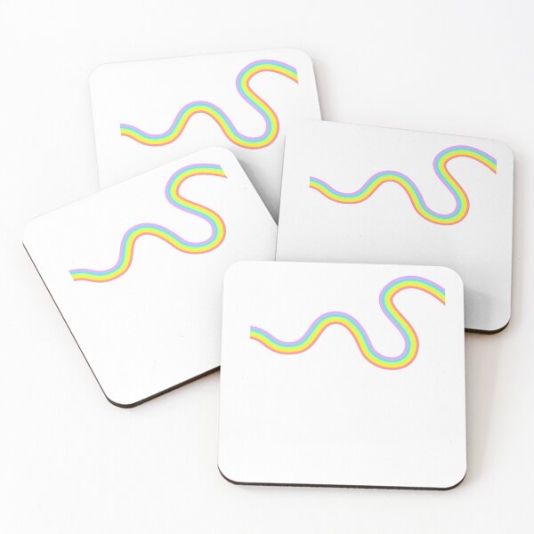 Item preview, Rainbow squiggly line designed and sold by Brooke Delaney.