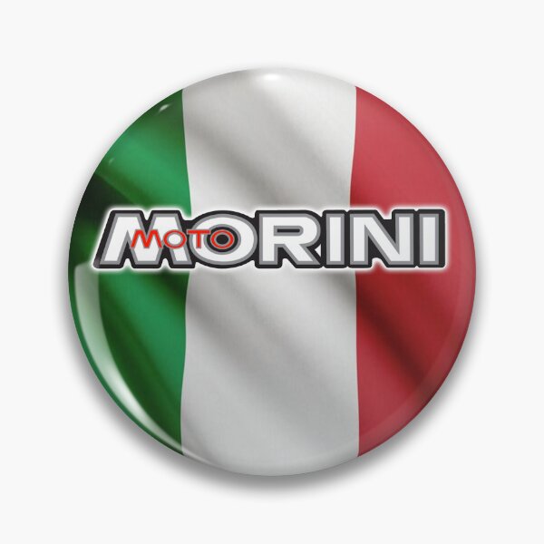 Item preview, Moto Morini logo on Italian flag 2 designed and sold by ianearthcore.