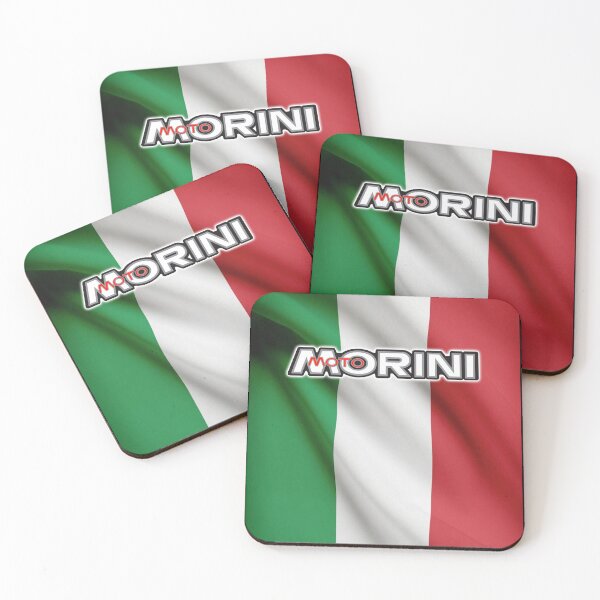 Item preview, Moto Morini logo on Italian flag 2 designed and sold by ianearthcore.