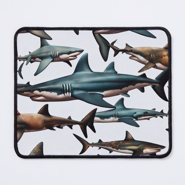 Item preview, A Shiver Of Sharks designed and sold by Joanne Walsh.
