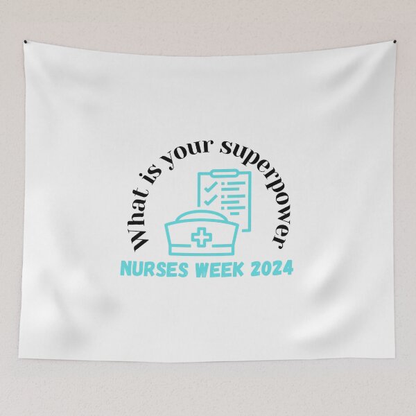 Item preview, What is your superpower nurses week 2024 designed and sold by SmileshareShop.