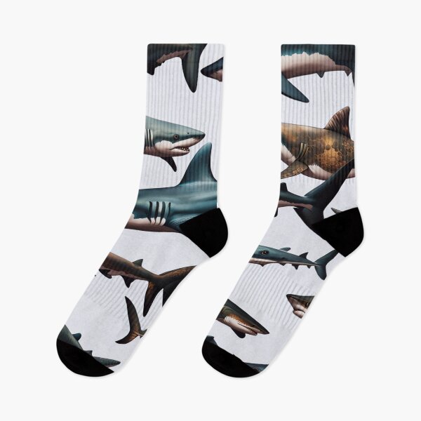 Item preview, A Shiver Of Sharks designed and sold by Joanne Walsh.