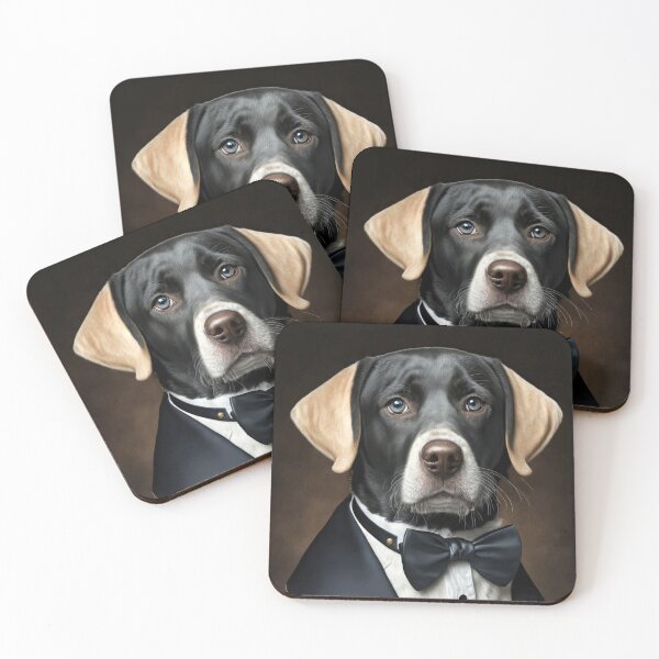 Item preview, Well-dressed Animal 34 Cute Labrador designed and sold by mhfoto.
