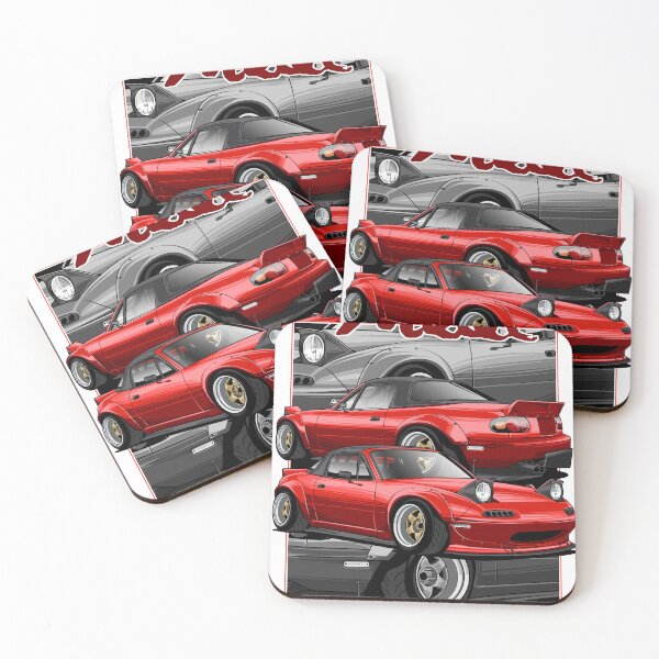 Item preview, The Legendary Red Miata Roadster of the 90s designed and sold by zaki hamdani.