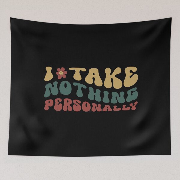 Item preview, Groovy Wavy I Take Nothing Personally designed and sold by Lelijo.