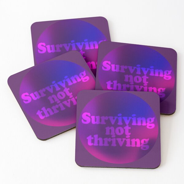 Item preview, Surviving Not Thriving designed and sold by WardenQueen.