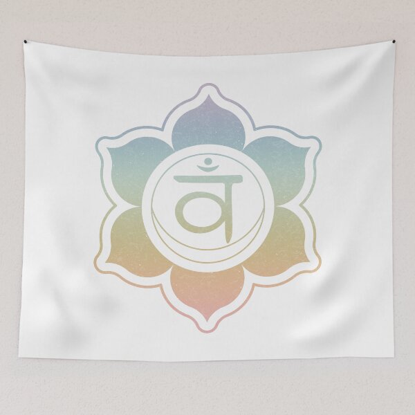 Item preview, Sacral Chakra Mandala - Snow + Rainbow Sorbet designed and sold by Irene Estelle.