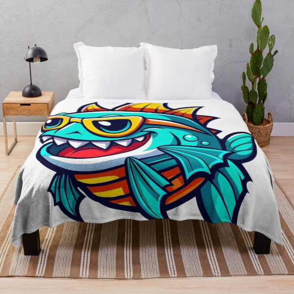 Item preview, graffiti art a cool fish with sunglasses designed and sold by Arextr.
