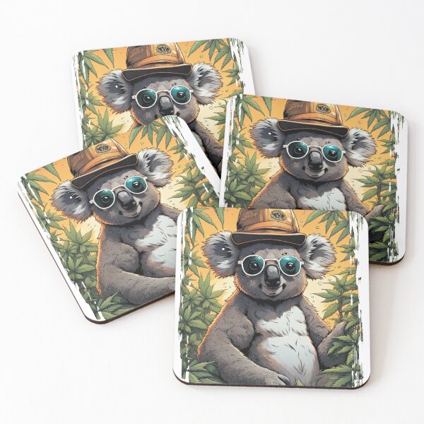 Item preview, Koala Farmer Cannabis Marijuana Grower Strain Product Label Package Design designed and sold by DabGraphic.