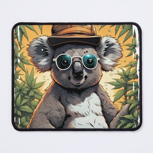 Item preview, Koala Farmer Cannabis Marijuana Grower Strain Product Label Package Design designed and sold by DabGraphic.