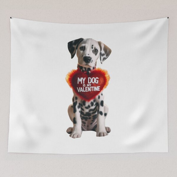 Item preview, My dog is my valentine designed and sold by byRobertsoN.