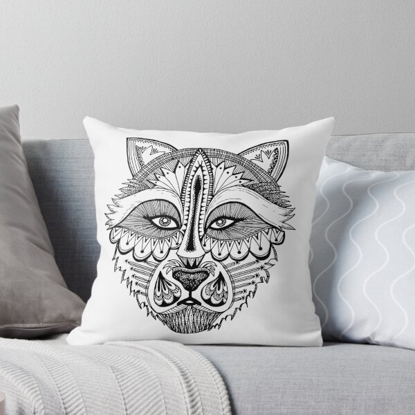 Item preview, Tiger's face with details designed and sold by Luchi Dotras.