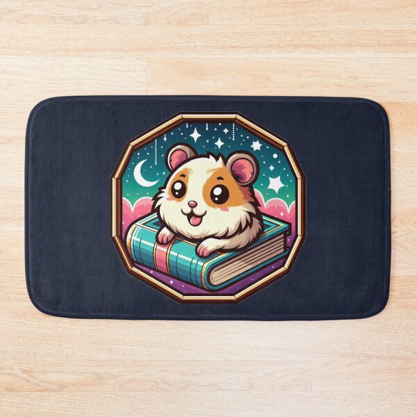 Item preview, Happy Hammy Awesome Hamster Cartoon Illustration Drawing designed and sold by CoffeeIsATrip.