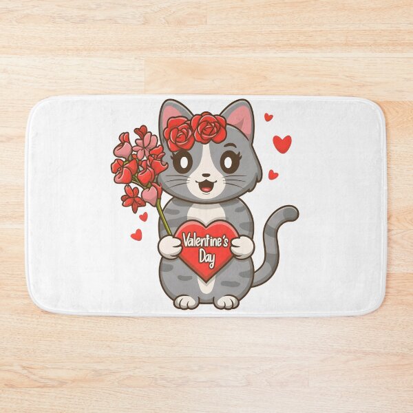 Item preview, Cat 3 Valentine's Day designed and sold by deviatepolo.