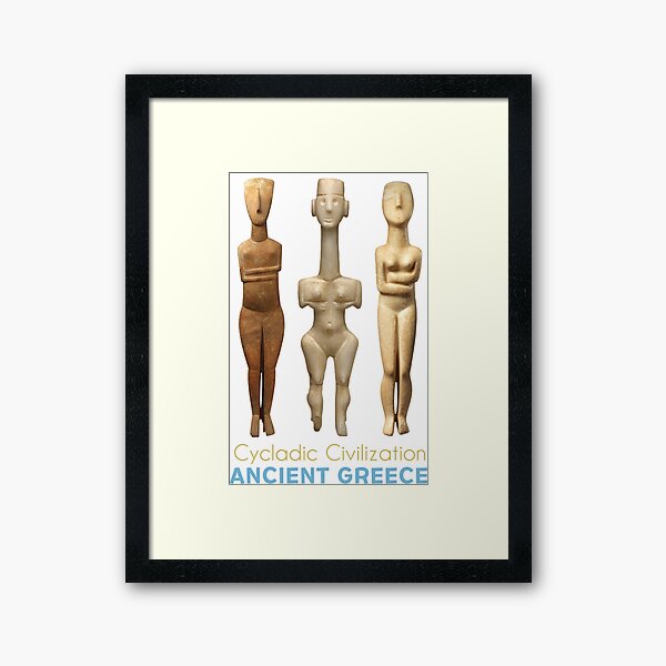 Item preview, Cycladic civilisation - Ancient Greece designed and sold by portokalis.