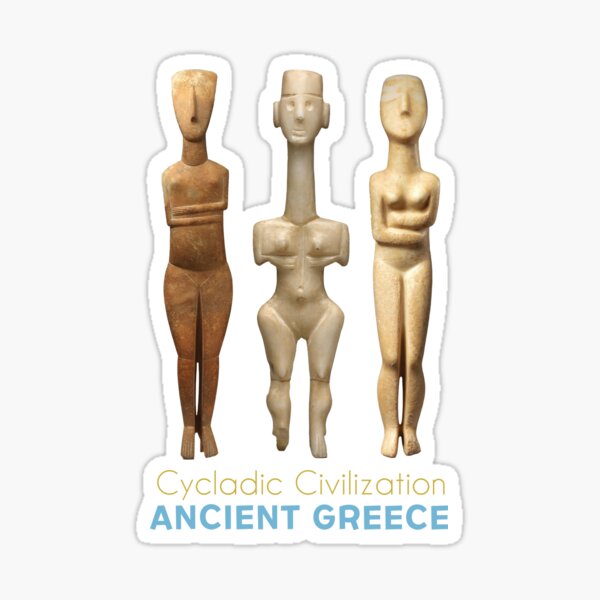 Item preview, Cycladic civilisation - Ancient Greece designed and sold by portokalis.