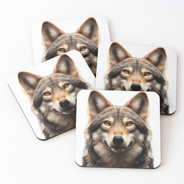 Item preview, A wolf is looking at you designed and sold by ApepuBoss.