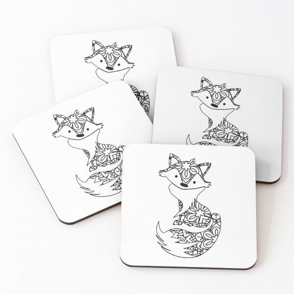 Item preview, Fox Mandala  designed and sold by Jordan Blackstone.