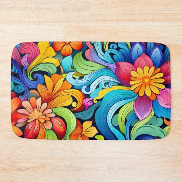 Item preview, Wonderful Vibrant Flowers Pattern #12 designed and sold by GrinGalore.